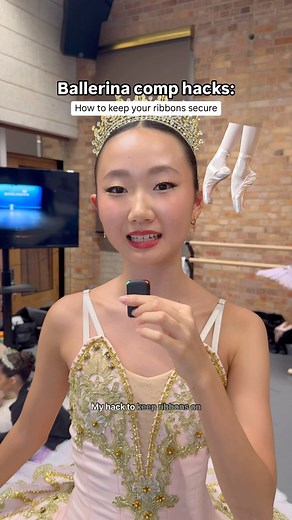 We asked competitors at CDS their ballet hacks to keep their ribbons in on stage 🔊 This is what they said.. Save this video to try for CDS 2026 🩰 Register to enter CD Scholarships 2026 by registering your email through the link in our bio ✅ claudiadeanworld.com #CDS #cdscholarships #balletcompetition #ballet #ballet #ballerina #balletcomp #balletdancers #finals #performance #winners | CD Scholarships