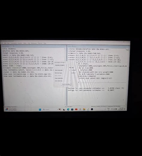Rasch Multidimensional Analysis with Conquest Software