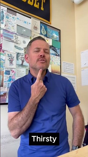 How to Sign "Thirsty" in ASL
