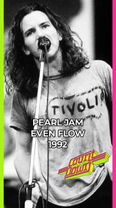 Back to 1992 with Pearl Jam #pearljam #evenflow #alternativerock #grunge #90smusic #live #countdown #hitsong | Countdown