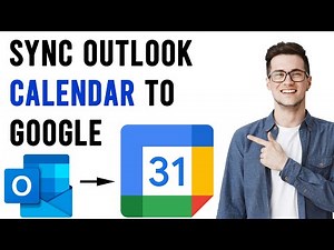How to Sync Outlook Calendar to Google calendar (EASY)