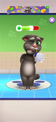 Tom got sick again #talkingtom #funny #games #cat #cartoon