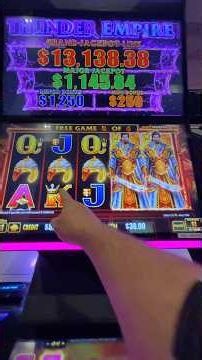 Free Games bonus on Thunder.. keeps me in the game! #thunder #slots #pokies #casino #happygolucky