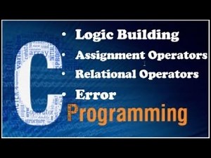 Operators in C (Examples and Practice) | Assignment and Relational Operators in C Language #coding