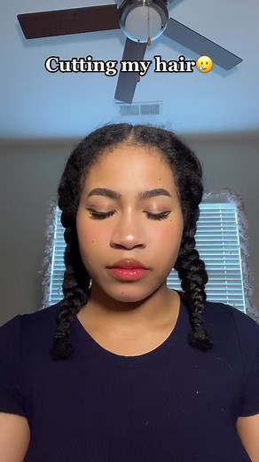 Trimming Afro Hair Ends | Haircut Transformation