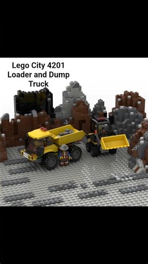 Lego City 4201 Loader and Dump Truck #lego