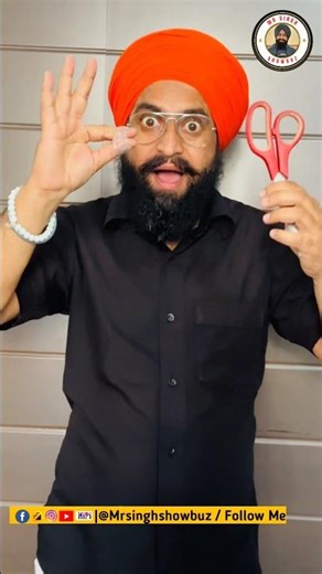 Unbelievable Amazing Scissor Magic Trick! ✂️🤯✨ #shorts