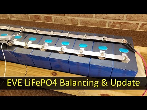 Top-Balancing the EVE 280Ah LiFePO4 Batteries & Project Update