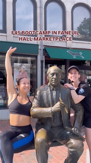 1.7K views · 14 comments | Third times the charm  This morning’s F45 outdoor bootcamp class in @faneuilhallmarketplace was a BLAST featuring refreshing açaí bowls from The Monkey Bar in #QuincyMarket  We can’t wait for our neighbor @f45_training_northendboston to open next to the @canopybostondowntown in September  | Faneuil Hall Marketplace | Facebook