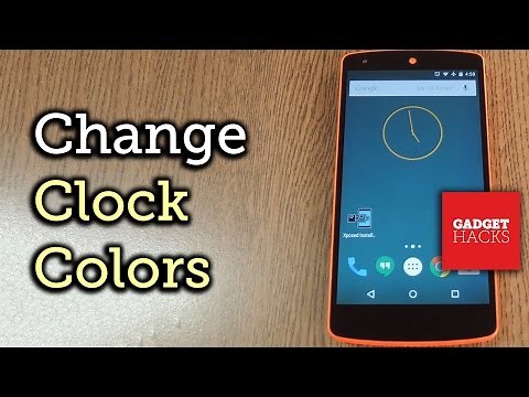 Change the Clock Widget Color on Android [How-To]