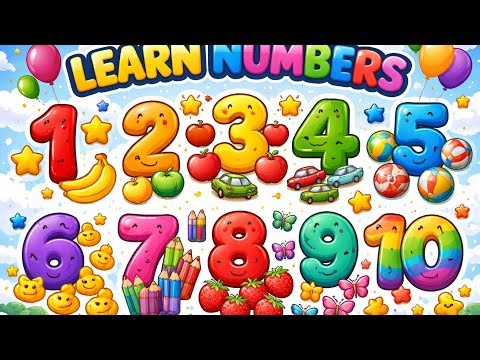 Learn Counting 1 - 10 Kids | Fun Numbers Song for Children | Learning Video #kids #joyfuljingles