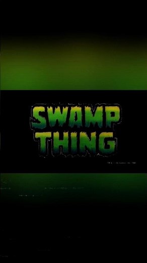 Swamp Thing - 1982 #asmr #swampthing #horror #scary #dc #comics #super #swamplife #action #movie