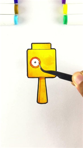 Sprunki OC Thirty Three Numberblocks construction Paper Crafts Puzzle Game #sprunki #numberblocks