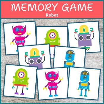Robot Memory Game