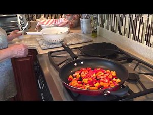 Rafelina's Calabrese Kitchen: Learn how to make Rafelina's Homemade Eggplant Pizza