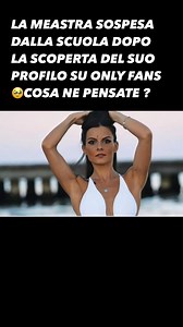 LA MEASTRA SOSPESA DALLA SCUOLA DOPO LA SCOPERTA DEL SUO PROFILO SU ONLY FANS🥹COSA NE PENSATE ? | Nicolo' Modica