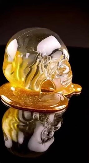 struggles with "thick" liquids of skull