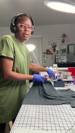 Prepping 60 Custom Shirts Front and Back | DTF Shirt Prep Behind the Scenes