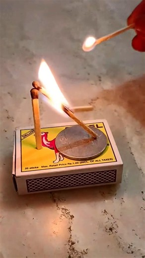 2 Next Level Science Tricks With Fire #shorts