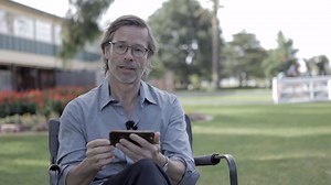 Marta Dusseldorp thinks women secretly love cardigans. Does Guy Pearce rock a cardigan in Jack Irish? | Acorn TV