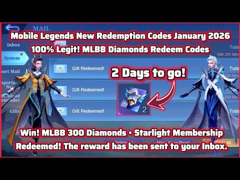 This is it! Mobile Legends New Redemption Codes January 31, 2026 - MLBB Legit Diamonds Redeem Codes