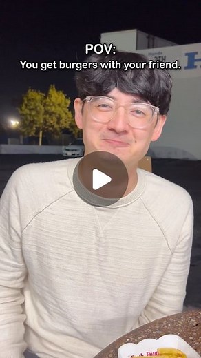 Chad Maxwell on Instagram: "POV: You get burgers with your friend."