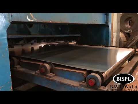 Decoiling, Leveling and Cutting of HR Coil.