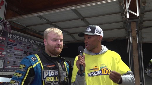 Joseph Thomas, Brandon Beckendorf, and Shane Sabraski discuss their Freedom Race Lifts WISSOTA Modified Qualifying feature run. | Wissota Auto Racing