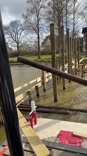 Marine Construction at False River: Building Piers and Docks