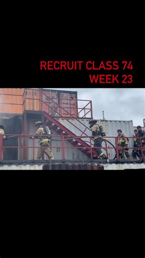 The recruits of Class 74 tackled high-volume burn evolutions and completed IFSAC Firefighter testing in Week 23. Just three weeks stand between these men and women and graduation. The finish line is in sight! #Firefighters #LEXFD #LEXstaysafe | Lexington Fire Department