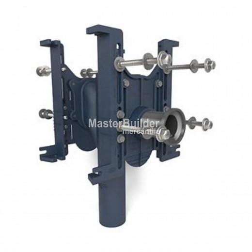 Zurn Z1202-ND4 High Performance Vertical Water Closet Carrier, Back-to-Back, Siphon Jet, 4" No Hub