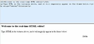 Editor HTML Online en tiempo real