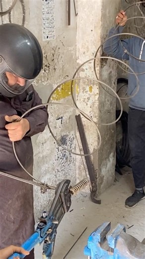 Heavy Spring Making With Wire | Powerful Desi Machine Technique