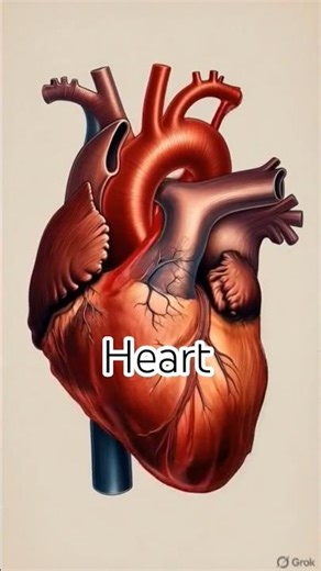 Heart' anatomy moment Short #video