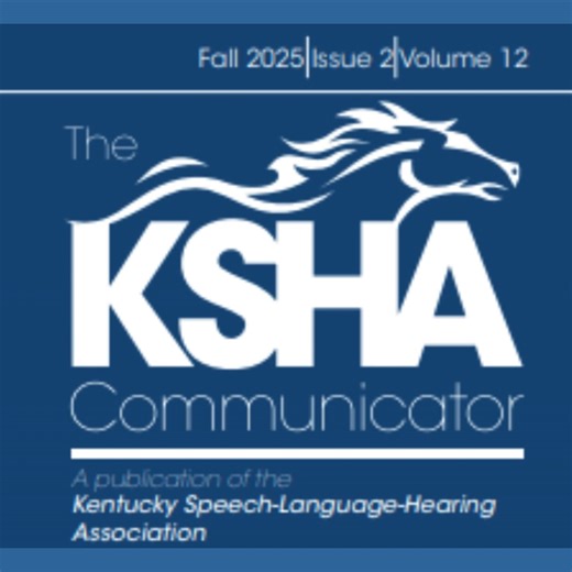 🌟 The Fall 2025 KSHA Communicator is here! 🌟 Stay connected and inspired with the latest updates from the Kentucky Speech-Language-Hearing Association — including: 🗣️ A sneak peek at the 2026 KSHA Convention: The Essence of Communication 🏆 How to nominate colleagues for this year’s KSHA Awards 🎓 Details on KSHA Scholarships supporting legacy, leadership, and inclusion 💬 Clinical tips in the Therapy Corner 💡 Inspiring Clinician Spotlight stories and advocacy updates ✨ Don’t miss this issue