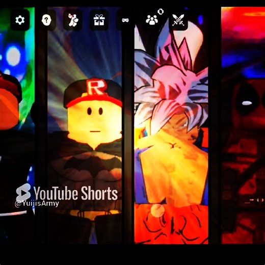 4 way Domain Clash on Realm Rampage 😈#roblox #realmrampage