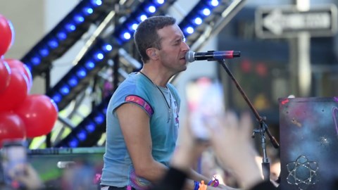 NY: Coldplay Performance On NBC Today Show - 56505132