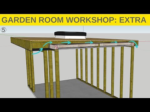 Garden Room Workshop Extra | How I'd Construct a Cold Roof