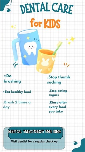 Dental care for kids #dentist #child#teethcleaned #teethdecay