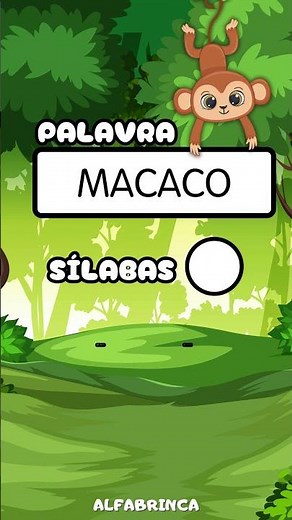 Palavra do dia - Estudar as palavras - Vogais e consoantes - Sílabas - Alfabetização