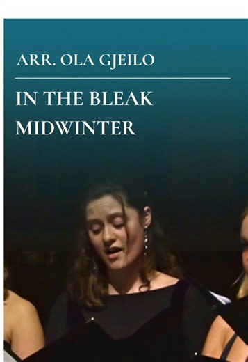 This solo 🤩 #choir #choralmusic #singing #acapella #soprano | singing
