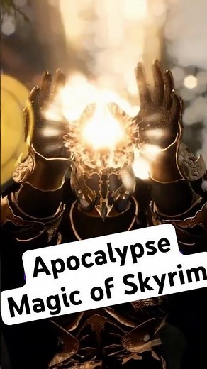 Apocalypse - Magic of #Skyrim 🔥 Magia única y poderosa para tus aventuras #Mods #Español