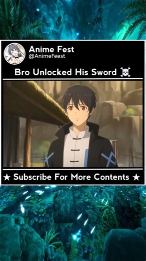 Bro Unlocked His Sword ☠️🔥 #shorts #anime