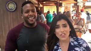 381K views · 2.3K reactions | Sazan Barzani and her husband Stevie traveled to some of the most tropical destinations in the Caribbean with Carnival Cruise Line! Stylish as always, Sazan and Stevie spent the day on the cruise indulging in delicious meals and enjoying their romantic getaway #CarnivalPartner | Tastemade | Facebook