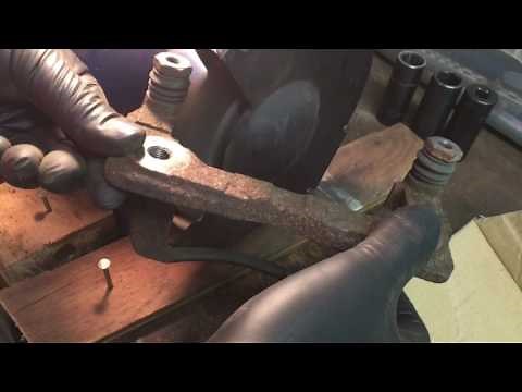 How to properly remove rust from a Brake Caliper Bracket on all vehicles!