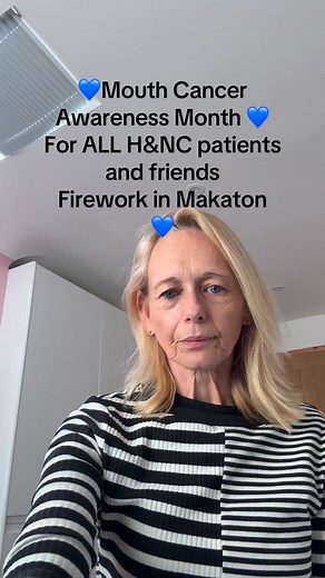 💙Mouth Cancer Awareness Month 💙 Firework in Makaton… Because we all still have a spark in us, sometimes we just need some help finding it. I’m in awe of all H&NC patients and so many are now my friends on various platforms 💙 #tonguecancer #mouthcancer #headandneckcancer Mouth Cancer Foundation Oral Health Foundation | Karen Liesching-Schroder