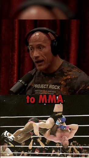 THE ROCK FIGHTING MMA? JRE MMA NEWS #dwaynejohnson #UFC #joerogan