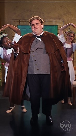 Studio C | BYUtv on Instagram: "Trying to sing Figaro when you're out of breath #figaro #opera #singer #breathless #runninglate #tenor #studioc #sketchcomedy #skit #byutv"