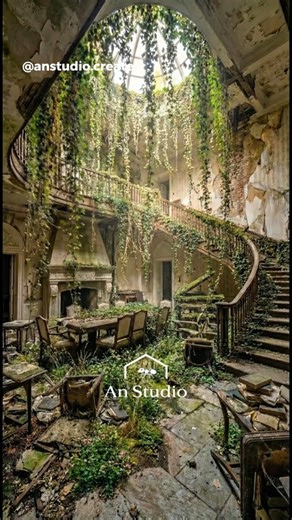 Living Room Makeover Ideas | Abandoned Ivy Library → Luxury Lounge ✨ #home