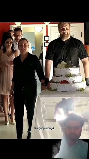 Weeding cake falls down ❤️🫣reaction#wedding#shorts#cricket #15august